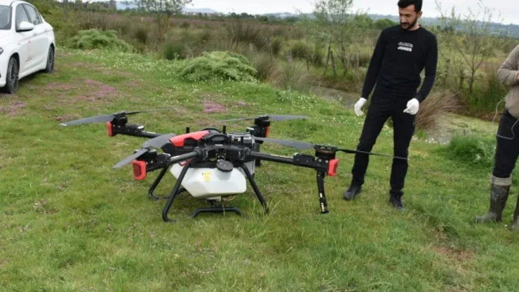 Sinop'ta Dronlu Sivrisinek İlaçlaması