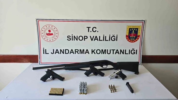 Sinop'ta Düğünde Havaya Ateş Eden 2 Kişi Yakalandı