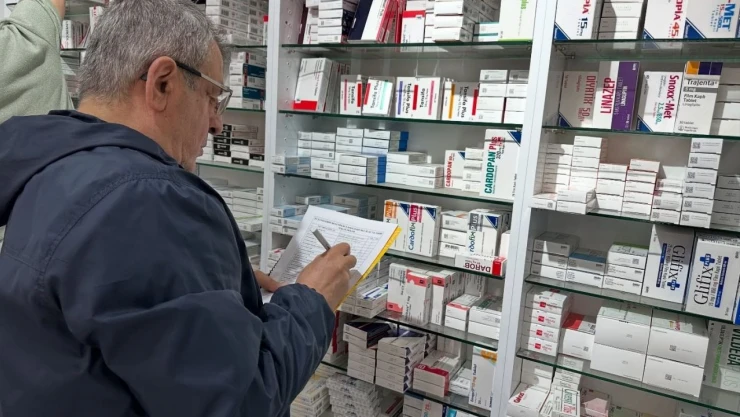 Sinop'ta Eczane Denetimi