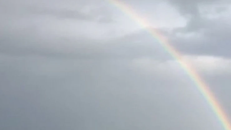 Sinop'ta Gökkuşağı Güzelliği
