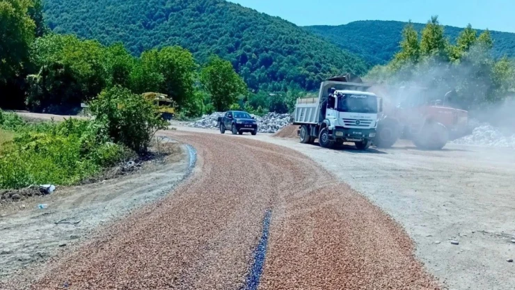 Sinop'ta Asfaltlama Çalışmaları Tamamlandı