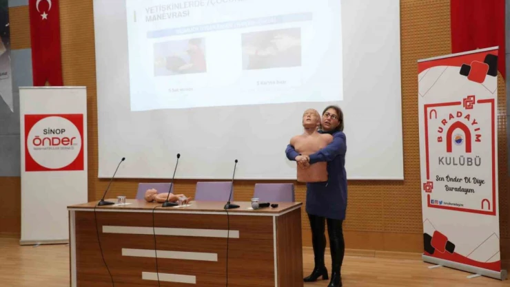 Sinop'ta Hayat Kurtaran Konferans