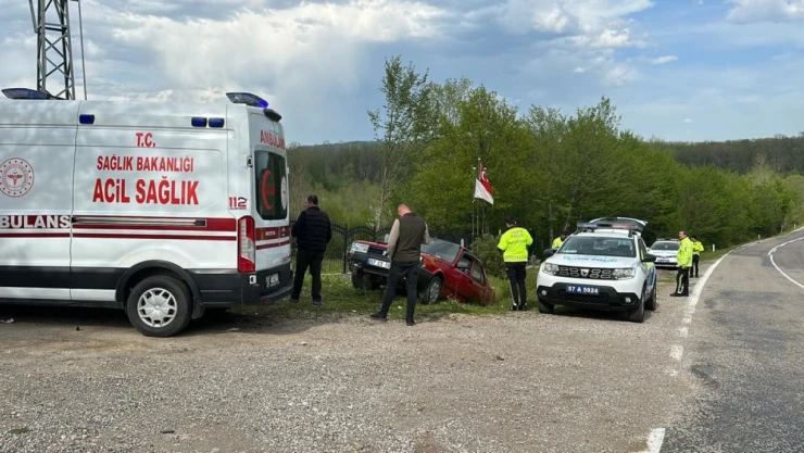 Sinop'ta kaza, beş yaralı