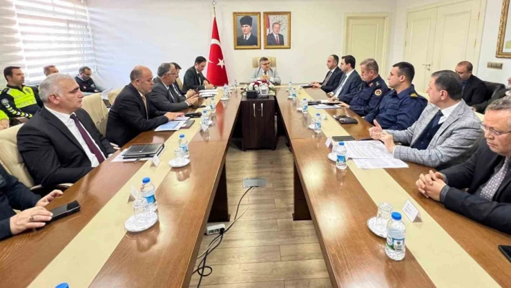 Sinop'ta Kış Mevsimi Trafik Tedbirleri Toplantısı