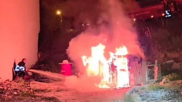 Sinop'ta Kümes Yangını