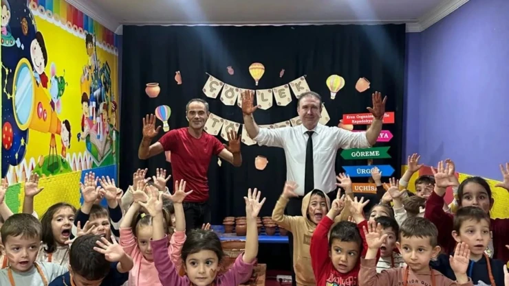 Sinop'ta Minikler Çömlek Sanatıyla Tanıştı
