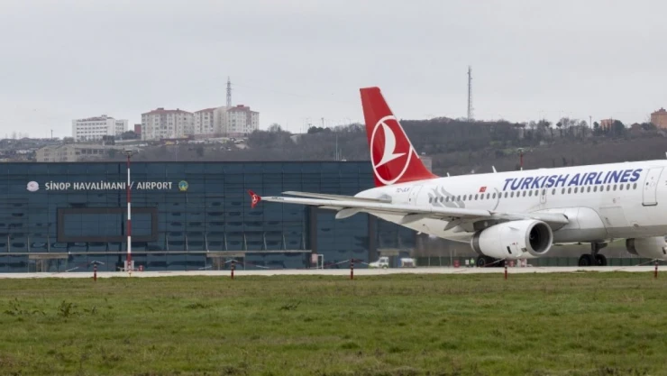 Sinop'ta Nisan Ayında 31 Bin 671 Kişi Uçtu