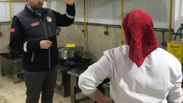 Sinop'ta Okullarda Kantin ve Yemekhane Denetimi