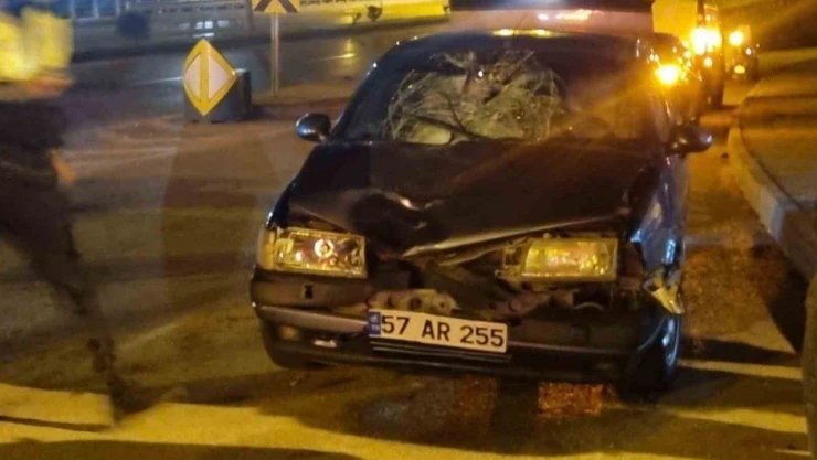 Sinop'ta Otomobilin Çarptığı Yaya Hayatını Kaybetti