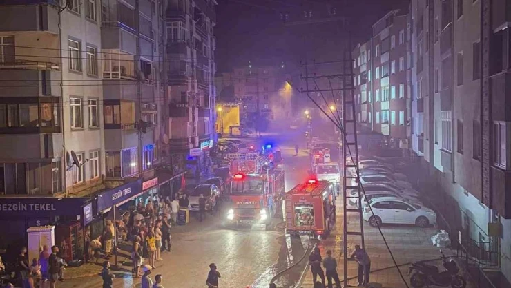 Sinop'ta Priz Evi Yaktı