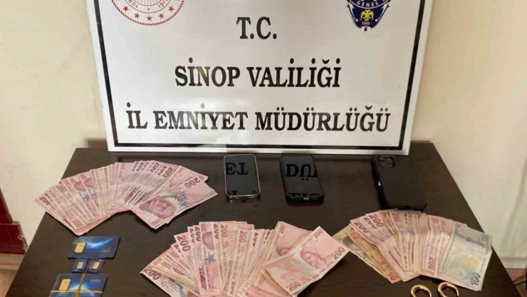 Sinop'ta Dolandırıcılar Yakalandı