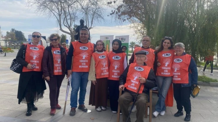 Sinop'ta Toprağa Saygı Yürüyüşü