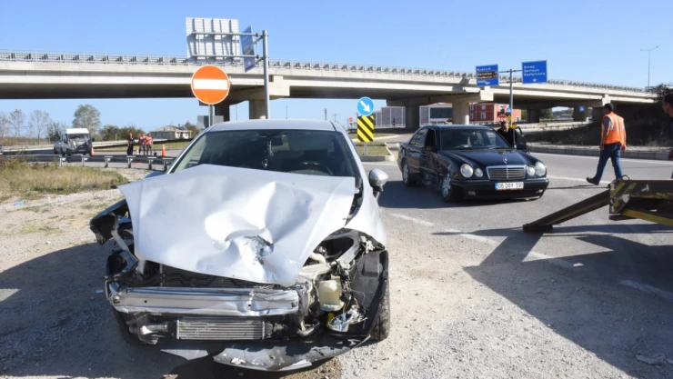 Sinop'ta trafik kazası: 1 yaralı