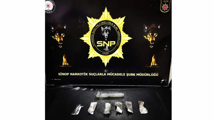Sinop'ta uyuşturucu ele geçirildi