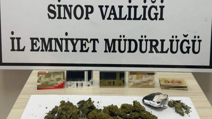 Sinop'ta Uyuşturucu Operasyonu