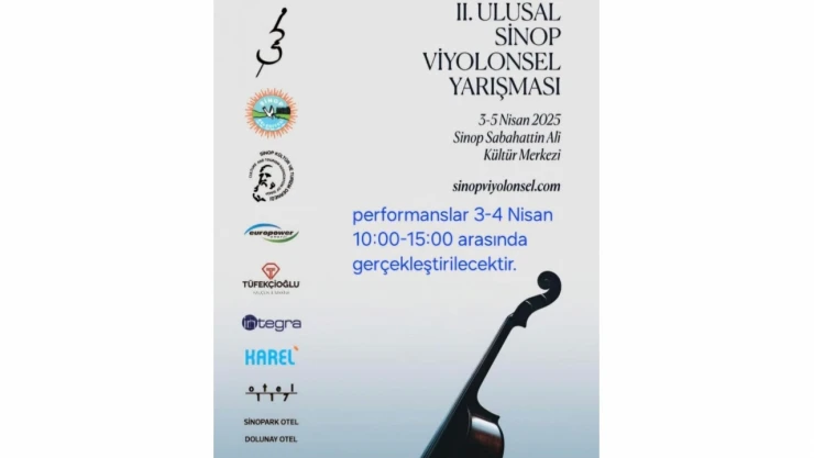 Sinop'ta Viyolonsel Yarışması