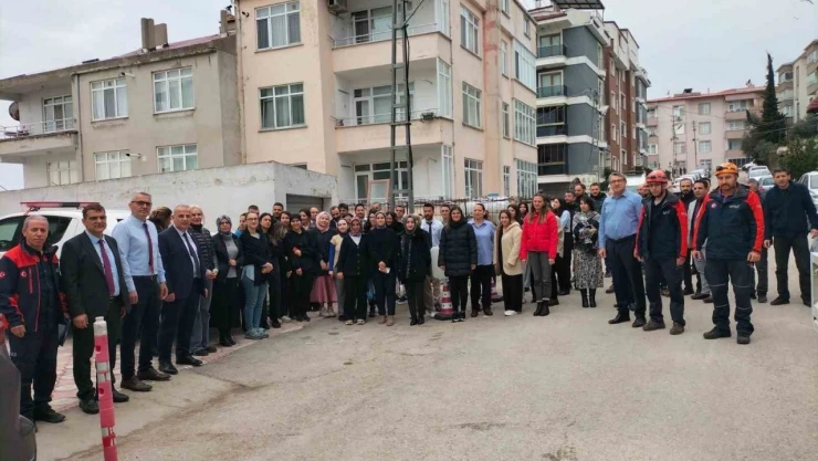 Sinop'ta Yangın Tatbikatı