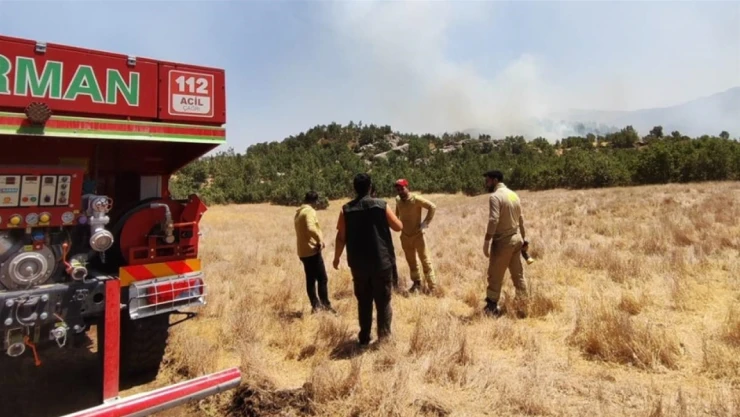 Şırnak'ta Yangın: Müdahale Sürüyor
