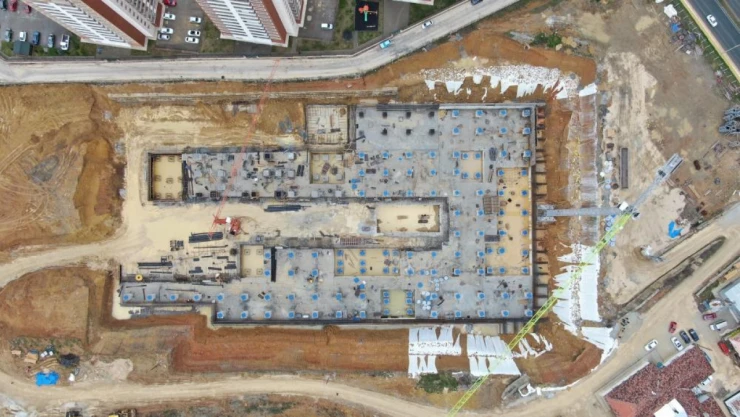 Sismik izolatörlü Kastamonu FTR'nin yüzde 16'sı tamamlandı