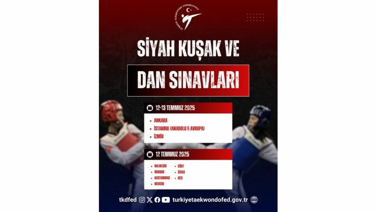 Siyah Kuşak Sınavı Kastamonu'da
