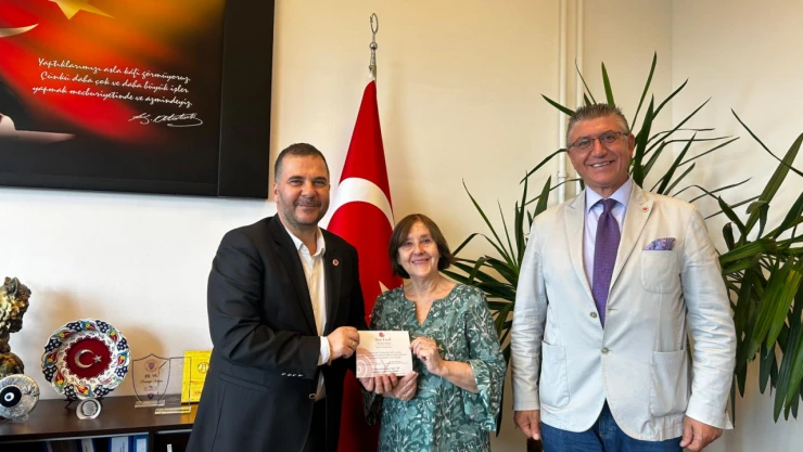 Slow Food'dan Dekan Sökmen'e ziyaret