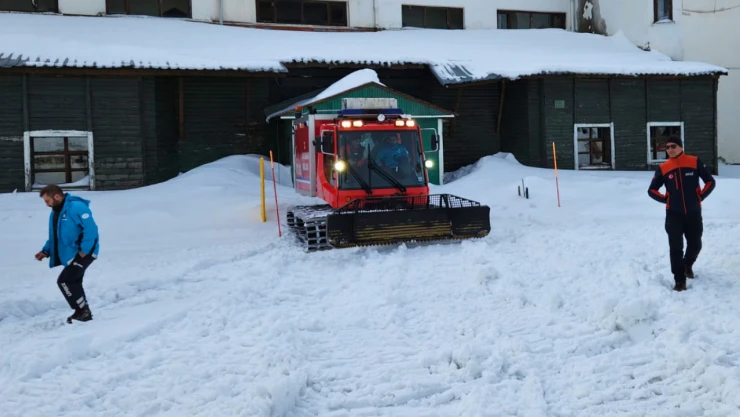 Snowtrack Kar Ambulansı Eğitimi Tamamlandı