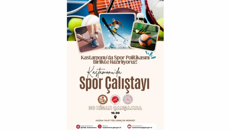 Spor Çalıştayı Yapılacak