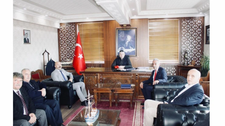 Spor Camiasından Kaymakam Uçar'a Ziyaret