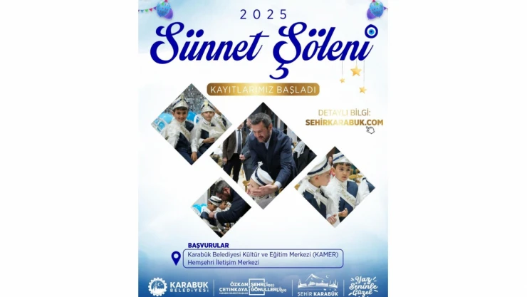 Sünnet Şöleni İçin Başvurular Başladı