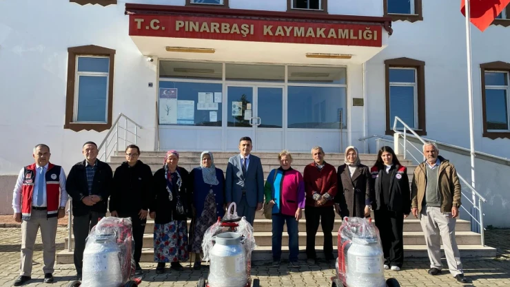 Süt Sağım Makineleri Teslim Edildi