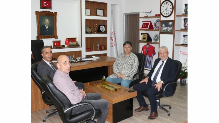 Tabipler Odasından İl Sağlık Müdürü Yavuzyılmaz'a Ziyaret