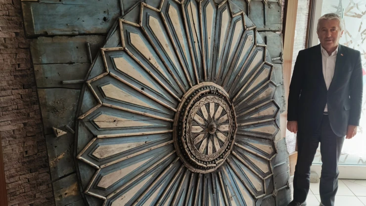 Tarihi Evin Tavan Süslemesi İhsangazi'de Sergileniyor