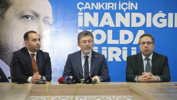 Tarım ve Orman Bakanı İbrahim Yumaklı Çankırı'da Konuştu