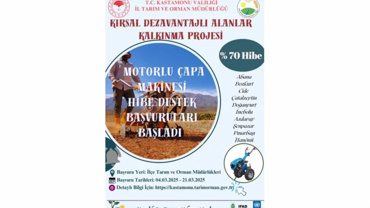 Tarım Ve Orman İl Müdürlüğü'nden Destek Bilgilendirmesi