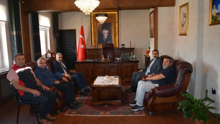 Tarım ve Orman İl Müdürü Kılıç'tan Kaymakam Şahin'e Ziyaret