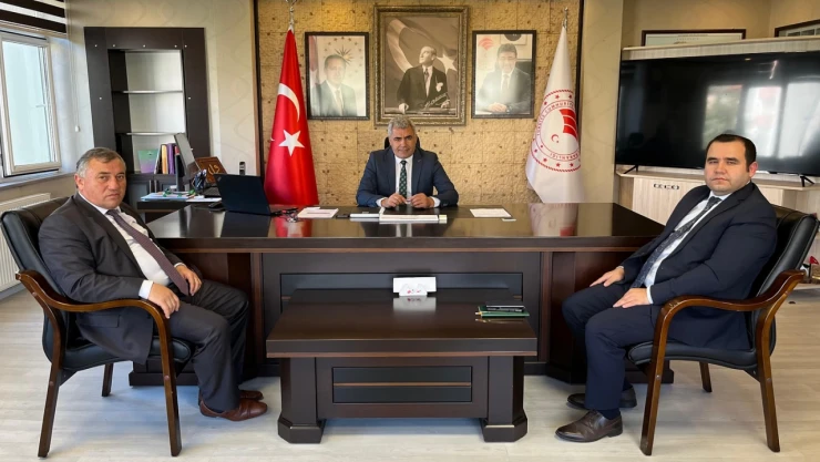TARSİM Bölge Müdürü Karakuş'tan İl Müdürü Kılıç'a Ziyaret