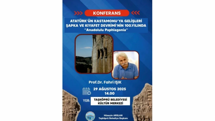 Taşköprü'de 100. Yılda Anlamlı Konferans