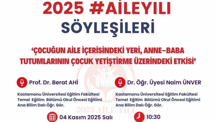 Taşköprü'de 'Aile Yılı Söyleşileri' Düzenlenecek