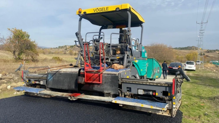 Taşköprü'de Asfaltama Çalışmaları Devam Ediyor