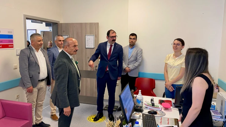 Taşköprü'de Hastane Ziyareti