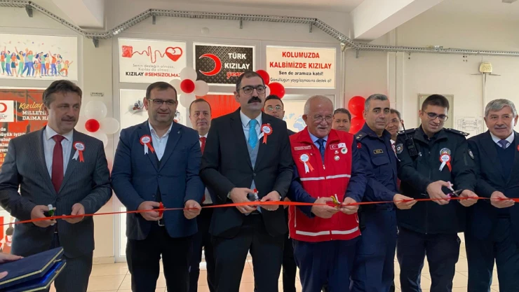 Taşköprü'de 'Kızılay Eğitim Sınıfı' Açıldı