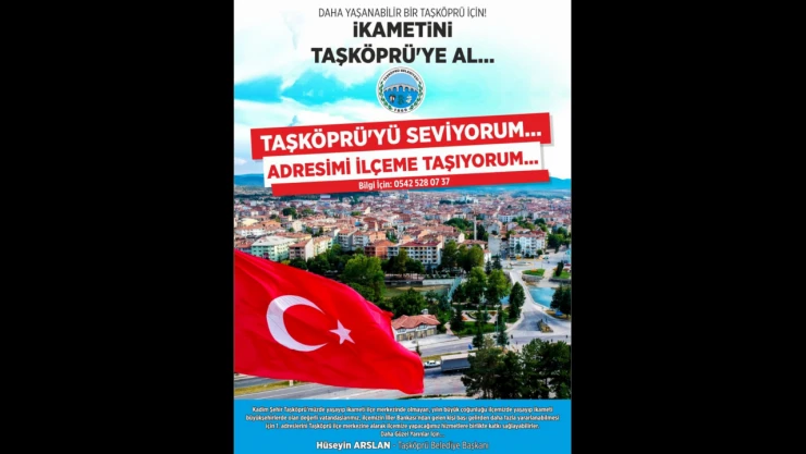 Taşköprü'deki Adres Kampanyası Devam Ediyor