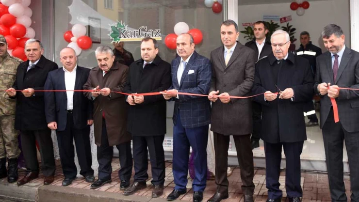 Taşköprü'de Doğalgaz Abone Merkezi açıldı