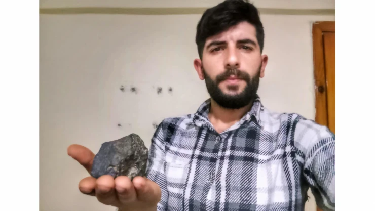 Taşköprülü Çiftçiden Göktaşı İddiası