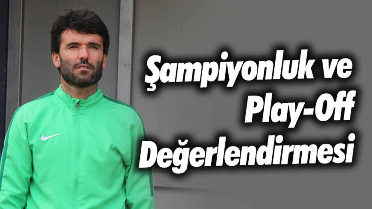 Taşköprüspor Teknik Direktörü Özcan Karakiraz'dan Şampiyonluk Açıklaması