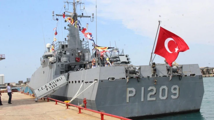 TCG Kilimli Gemisi İnebolu'ya Geliyor