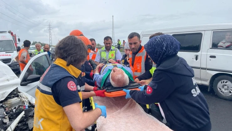 TEM Otoyolu'nda kaza: 3 yaralı