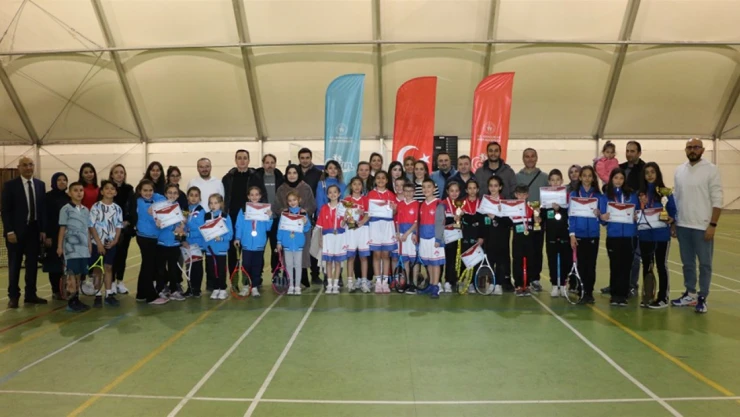 Tenis İl Birinciliği Yapıldı