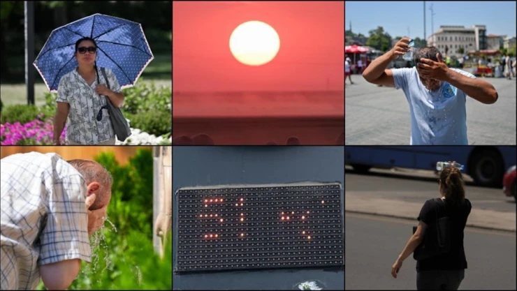 Termometreler Rekor Sıcaklıkları Gösterdi