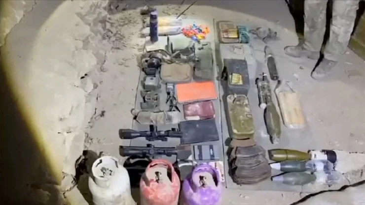 Teröristlerce Kullanılan Mağara Kullanılamaz Hale Getirildi